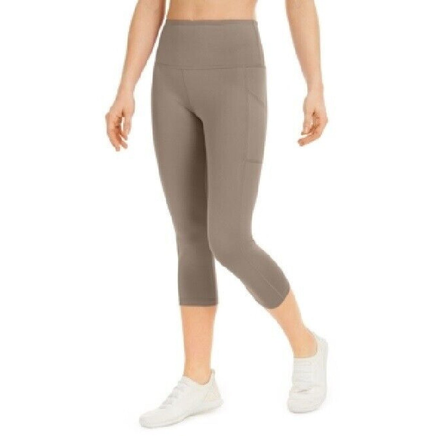 ID Ideology High-Rise Cropped Leggings Coconut Palm