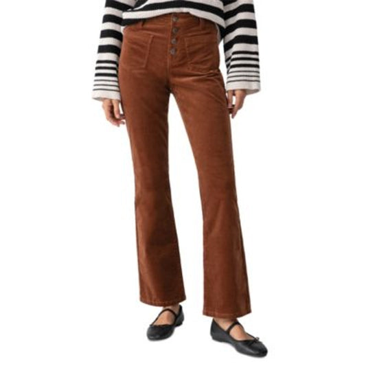 Sanctuary Women's Vintage Bootcut Corduroy Jeans in Clove Brown