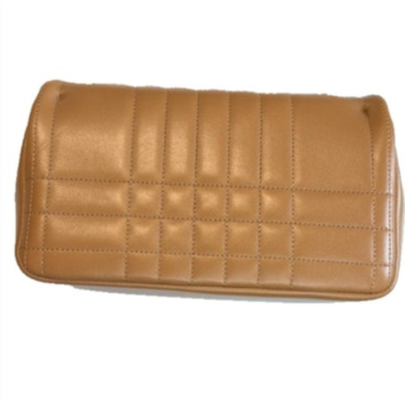 Burberry Lola Quilted Leather Crossbody Bag In Marple Brown