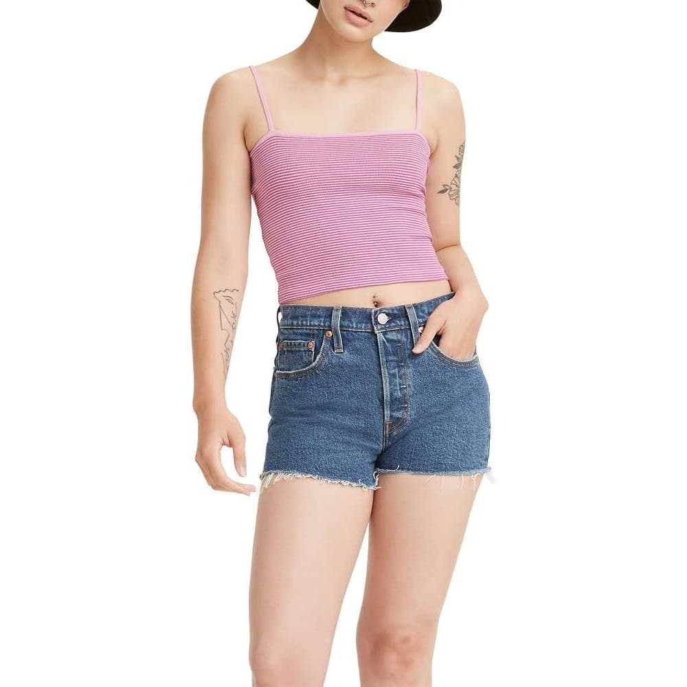 Levi's Women's Velma Spaghetti Strap Tank Top In Willowherb