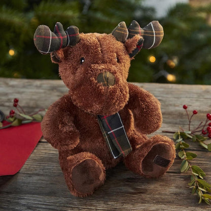 Barbour Brown Holiday Reindeer Dog Chew Toy