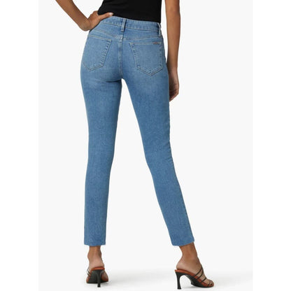 JOE'S JEANS THE LARA MID RISE CIGARETTE CROP CUT HEM CALLIOPE