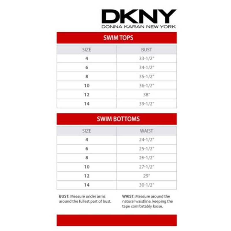 DKNY Women's Twist Front Tankini Top in Black