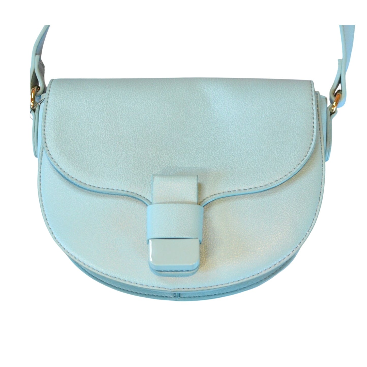 On 34th Women's "Holmme" Saddle Crossbody Bag in Sea Spray Blue