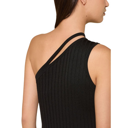 HUGO by Hugo Boss Sepinty Women's One Shoulder Dress in Black