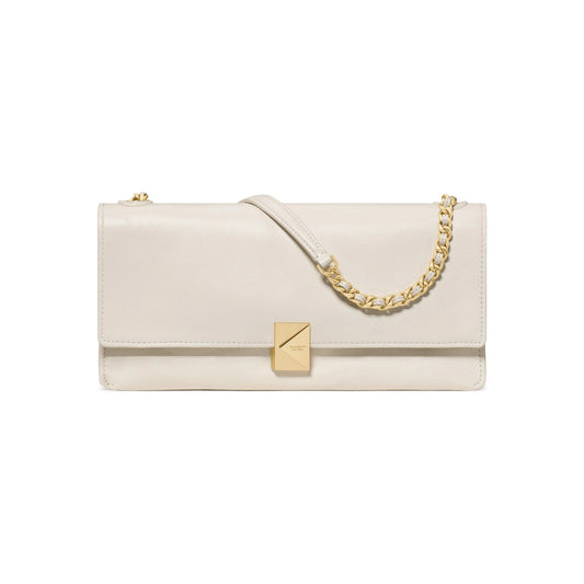 Kate Spade Deco Soft Shoulder Bag in Cashew Milk