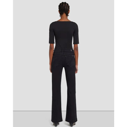 7 FOR ALL MANKIND TAILORLESS DOJO IN BLACK ROSE