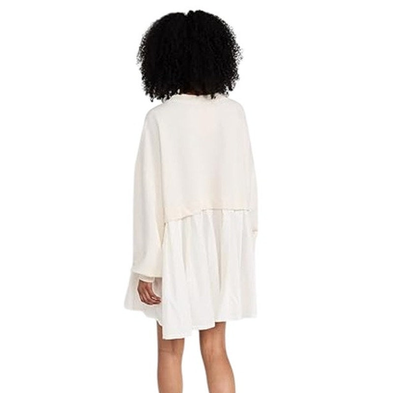 Free People Women's "Eleanor" Sweater Dress in Ivory, Size Small