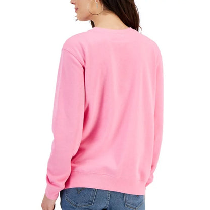 Sailor Moon Juniors Graphic Sailor Moon Crewneck Sweatshirt in Pink