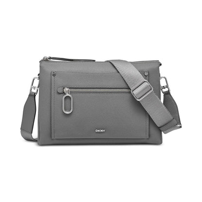 DKNY Women's "Nala" Small Crossbody Bag in Dark Gray