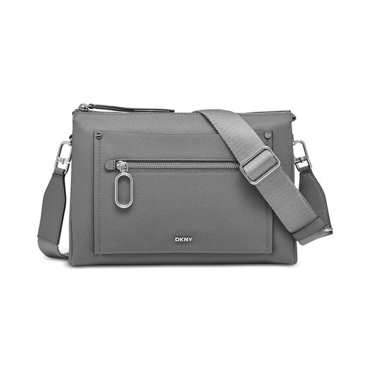 DKNY Women's "Nala" Small Crossbody Bag in Dark Gray