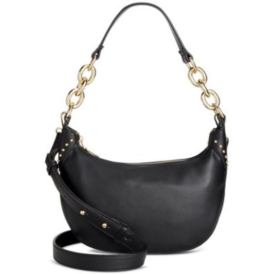 INC International Concepts Women's Black & Gold Studded "Lielah" Bag
