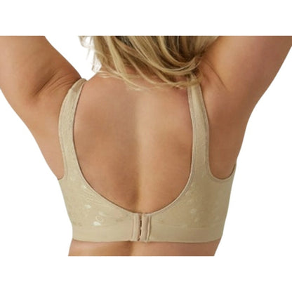 Bali Women's Cool Comfort Fabric Tan Textured T-Shirt Bra