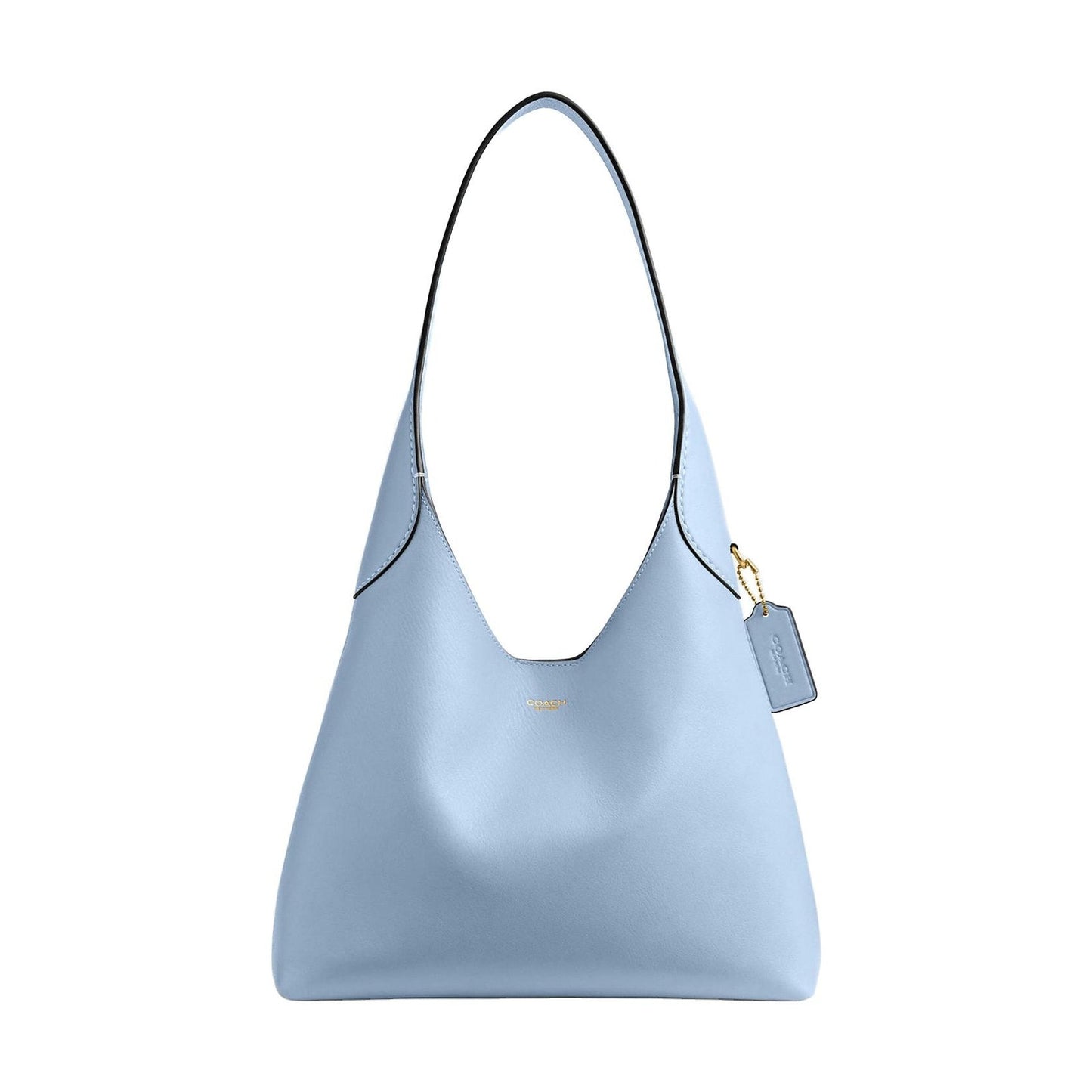 COACH  Brooklyn ShoulderBbag with Logo Detail In Bluebell