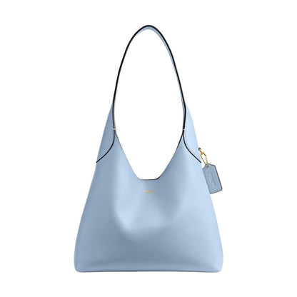 COACH  Brooklyn ShoulderBbag with Logo Detail In Bluebell