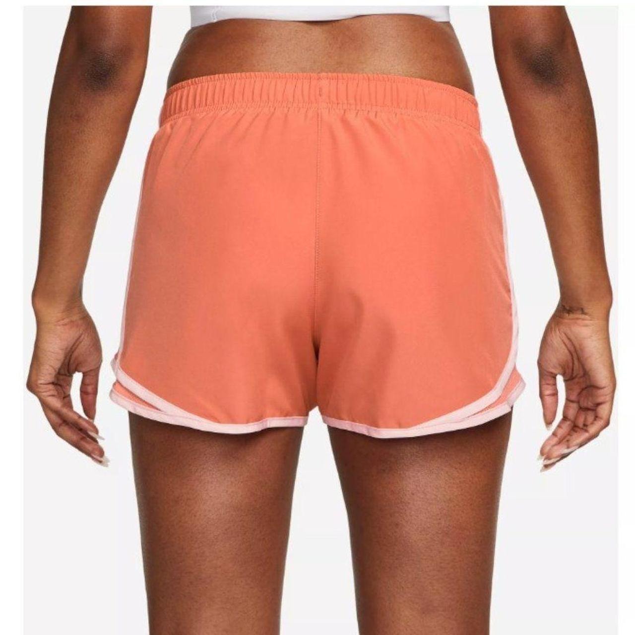 NIKE Coral Orange Athletic Shorts w/ Heather Details, Size 2X, NWT!