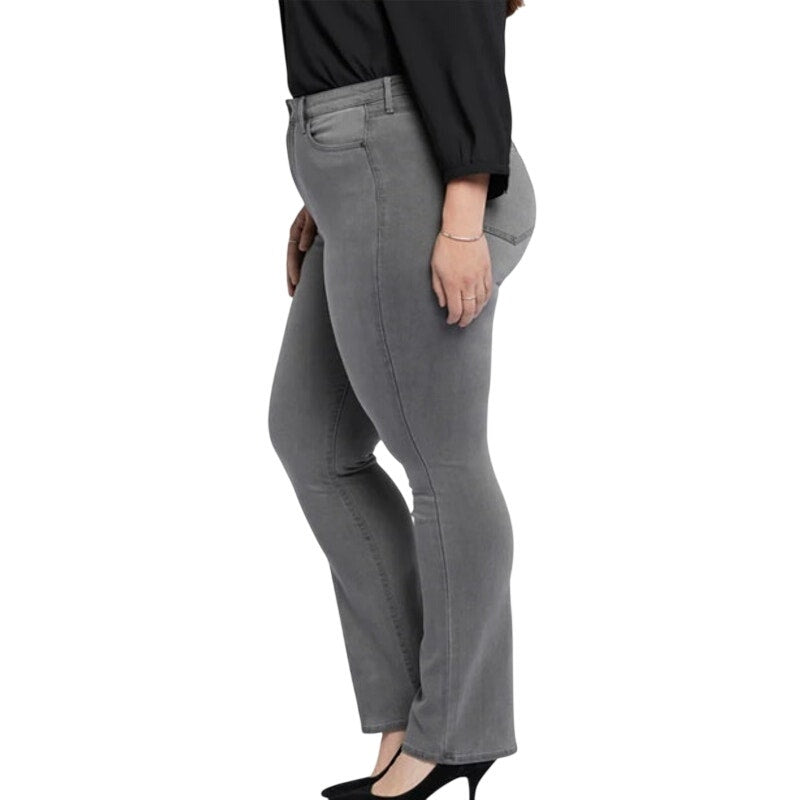NYDJ Women's Plus Size High Rise Sure Stretch Jeans in Billi Parade Gray Wash