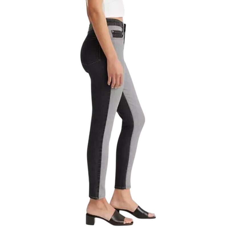 Levi's Women's 721 Inside Out Jeans in Black, "Kinda Moody"