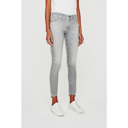 AG Jeans Farrah Stretch Skinny Fit Jeans In Hidden Treasure