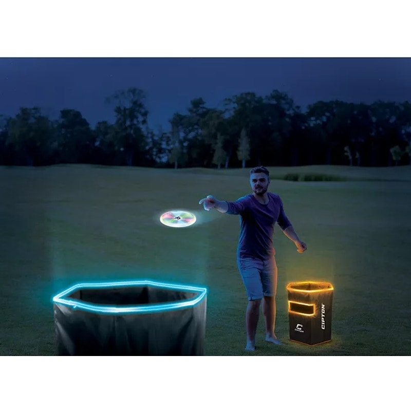 Cipton Sports Light Up LED Disc Toss 3 Piece Set