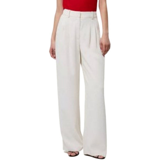 INC International Concepts Women's Straight-Leg Cargo Pants in Bright White