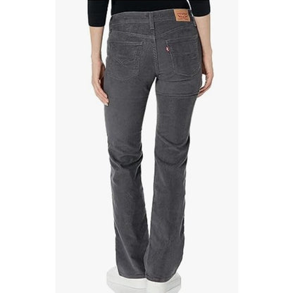 Levi's Women's Superlow Low Rise Bootcut Jeans in Blackened Pearl