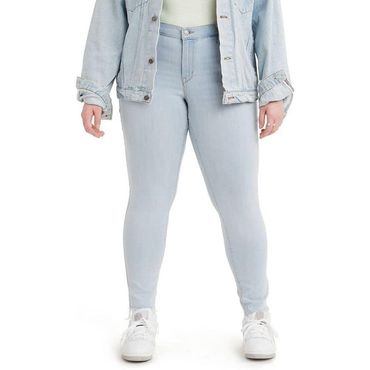 Levi's Women's 711 Skinny Jeans, Light Wash Slate Scan