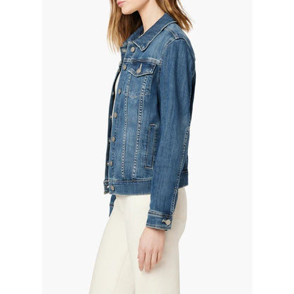 JOE'S JEANS THE RELAXED JACKET IN DELORES BLUE