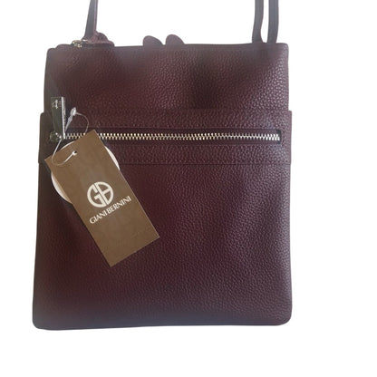 Copied - Giani Bernini Wine Deep Purple Softy Core Crossbody Bag, NWT!