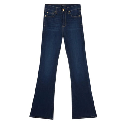 7 For All Mankind Women's Classic Flare-Leg High-Rise "Ali" Jeans in Dark Wash