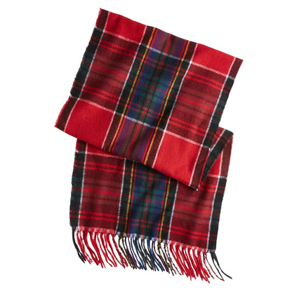Style & Co Women's Plaid Soft Wrap Scarf in Red Multi