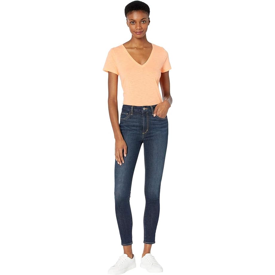 JOE'S JEANS THE HI HONEY SKINNY JEANS IN INTRIGUE BLUE