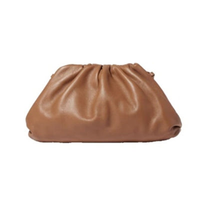 Bottega Veneta Large The Pouch Bag In Nude Brown Leather