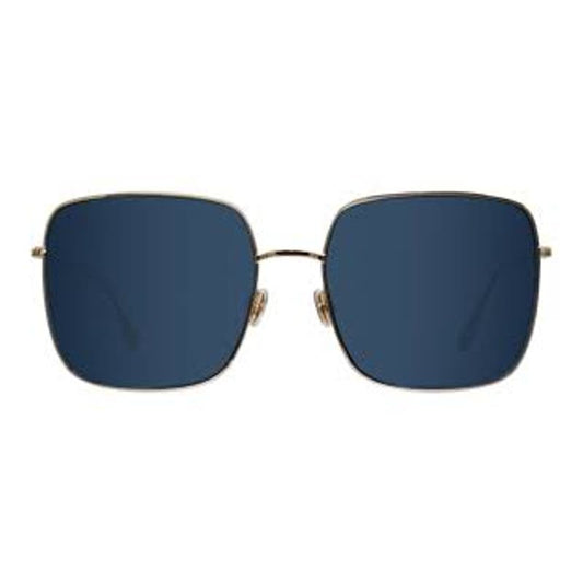 Dior Ladies “So Stellaire 1S” Gold Sunglasses w/ Blue Lenses