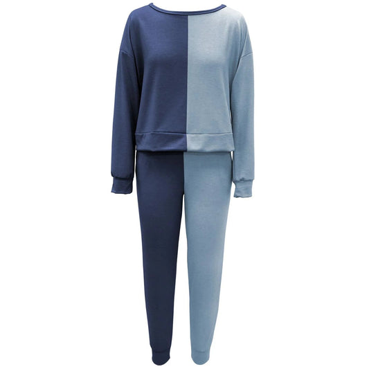 JENNI Colorblocked Loungewear Set In Baby Blue