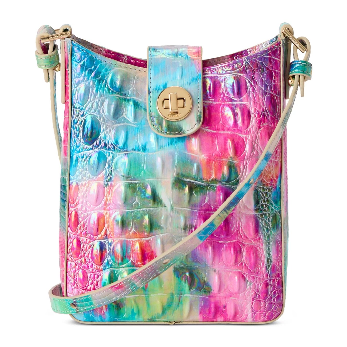 Brahmin Marley Impression Melbourne Leather Crossbody
