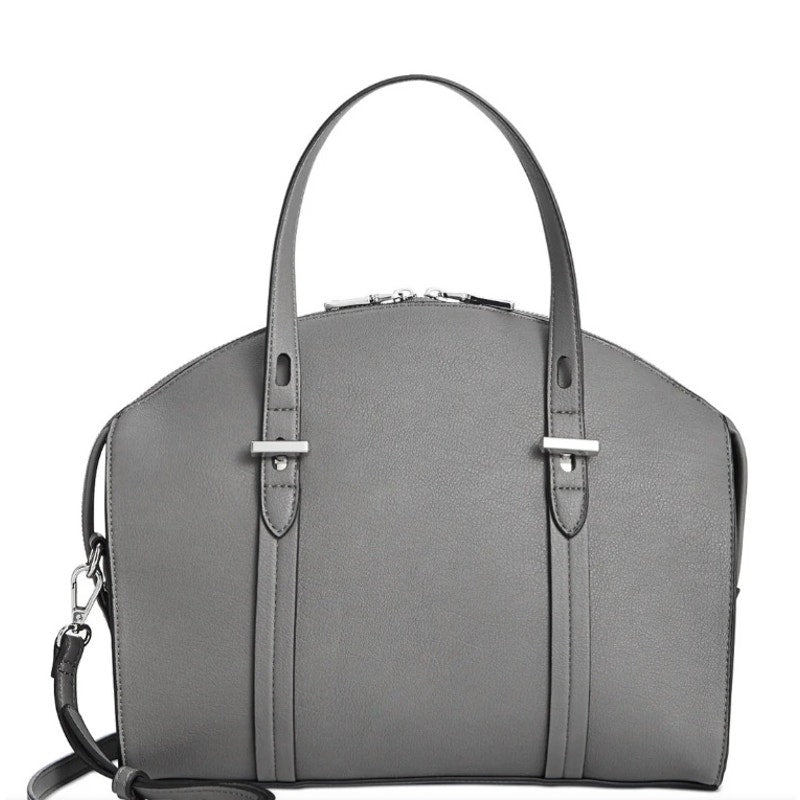 INC International Concepts INC Haili Dome Satchel Gray