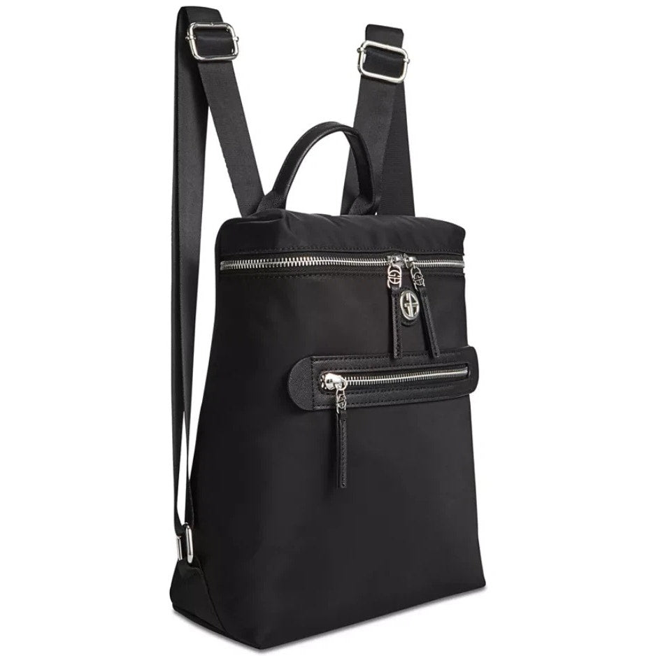 Giani Bernini Women's Small Nylon Backpack in Black