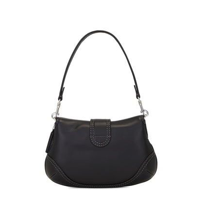 COACH Soho Regenerative Leather Shoulder Bag In Black