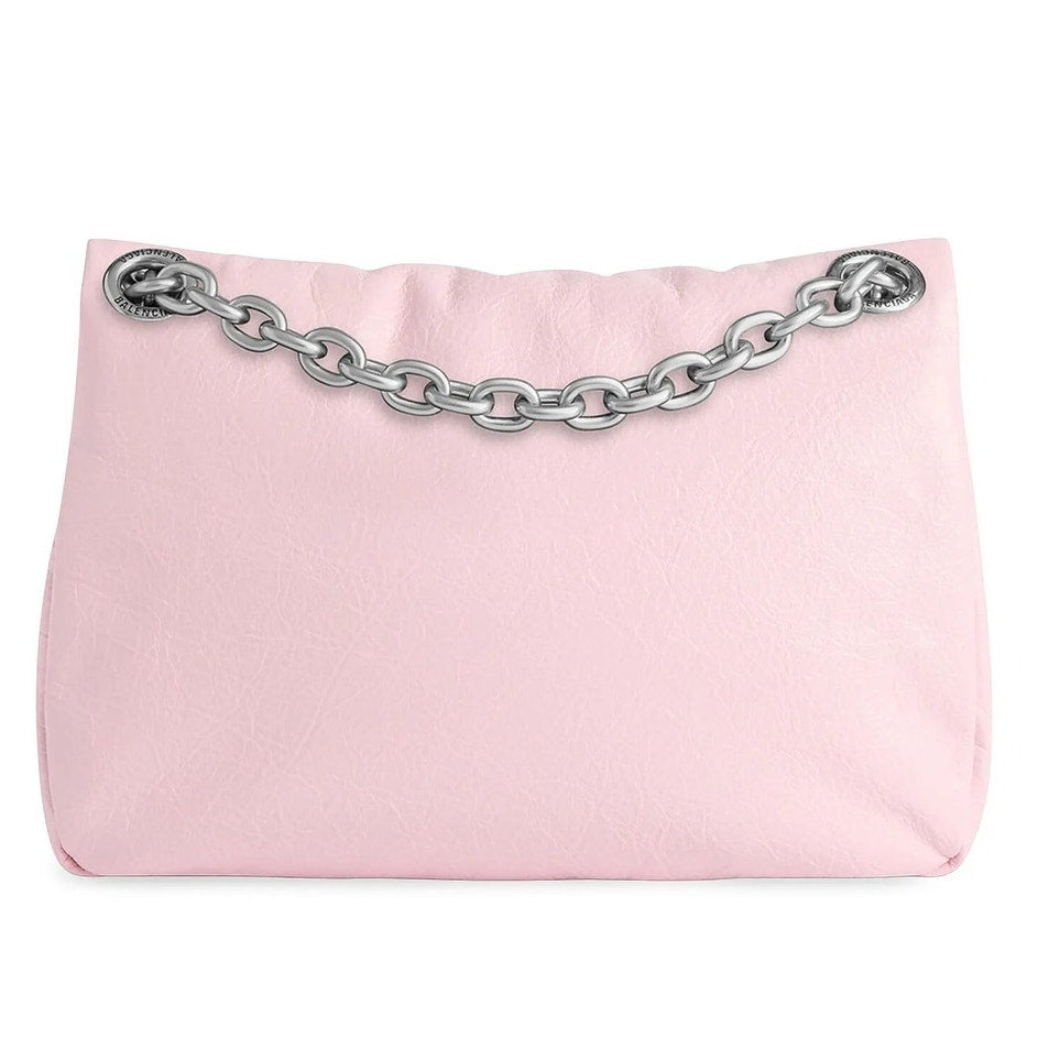 Balenciaga Monaco Mini Shoulder Bag in Rose Pink