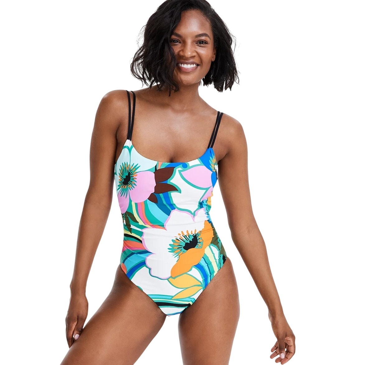 La Blanca Women's Sun Catcher Lingerie Tank One-Piece Swimsuit