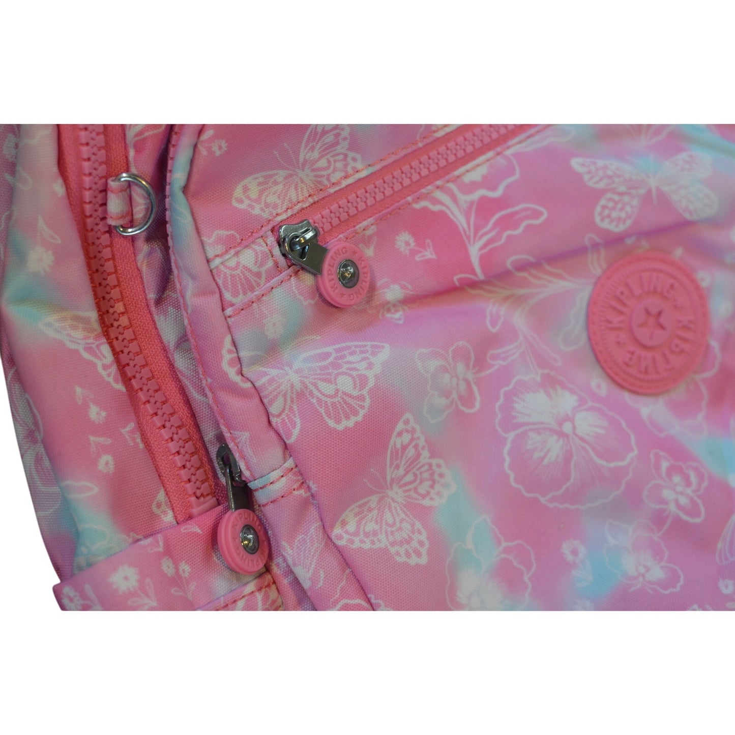 Kipling Seoul Large 15 Laptop in Pink Garden Clouds Large