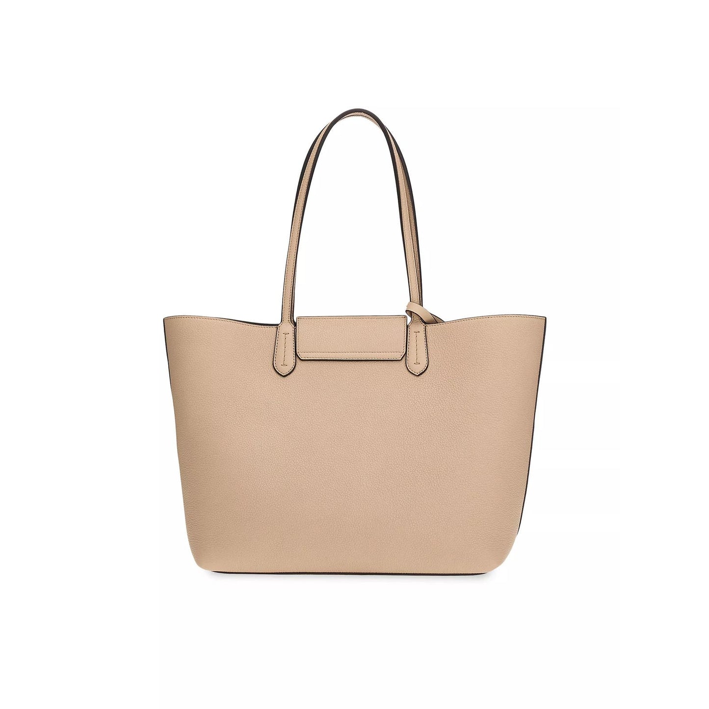 SALVATORE FERRAGAMO Leather Travel Tote In Daino Calfskin Tan