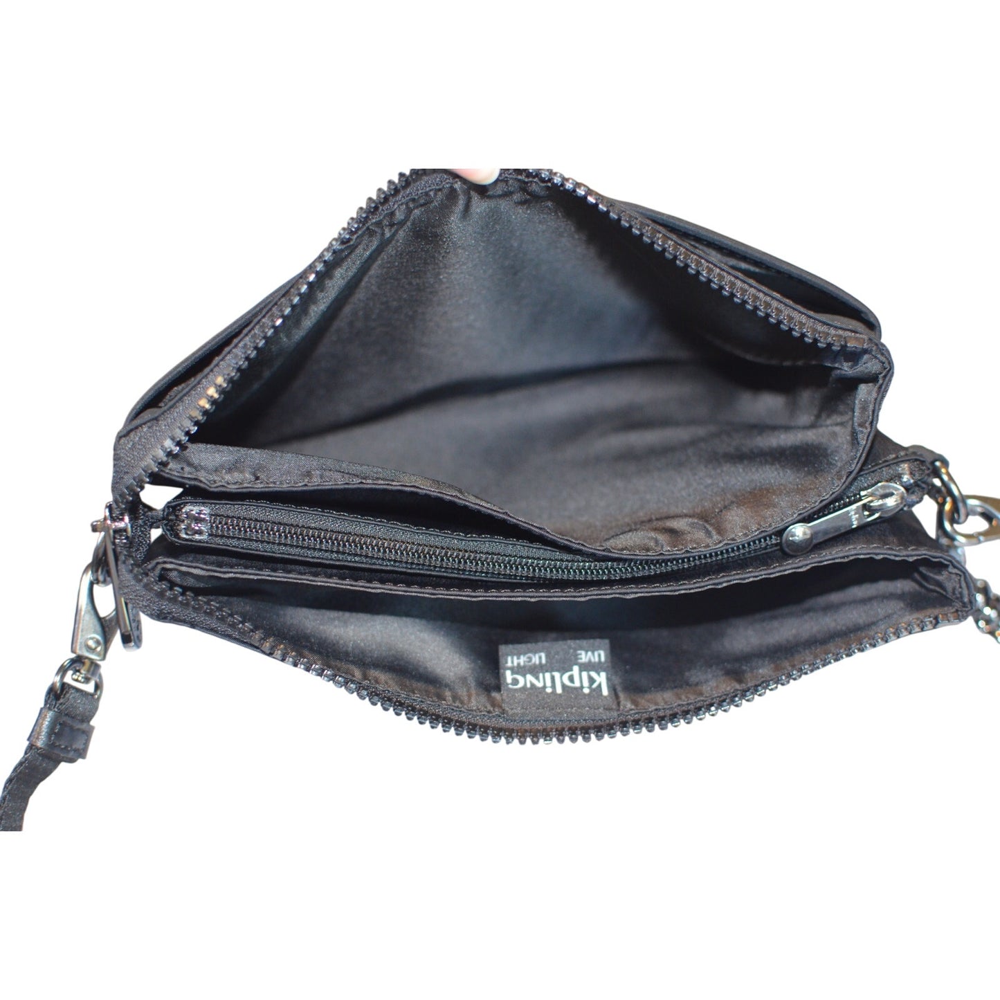 Kipling Women's "Riri" Shoulder Bag in Endless Black