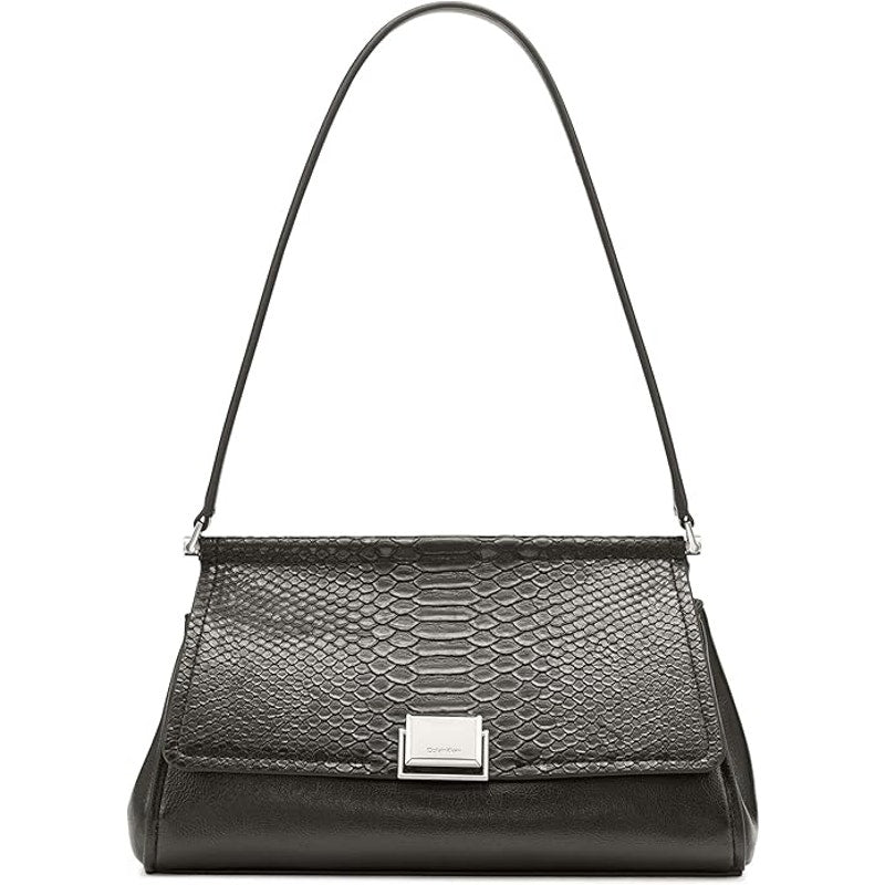Calvin Klein Women's "Ellis" Demi Shoulder Bag in Black