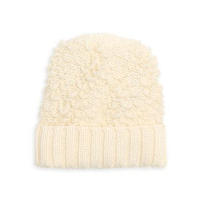Kyi Kyi Women's Knit Beanie Hat In Ivory