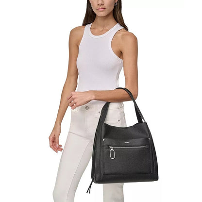 DKNY Women's "Nala" Medium Hobo in Black