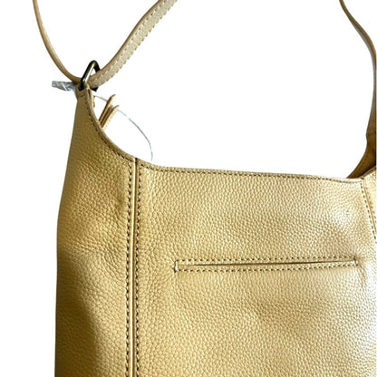 The Sak Womens De Young Small Leather Buttercup Shoulder Crossbody Bag