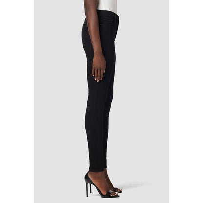 Hudson Barbara High-Rise Super Skinny Jean Black