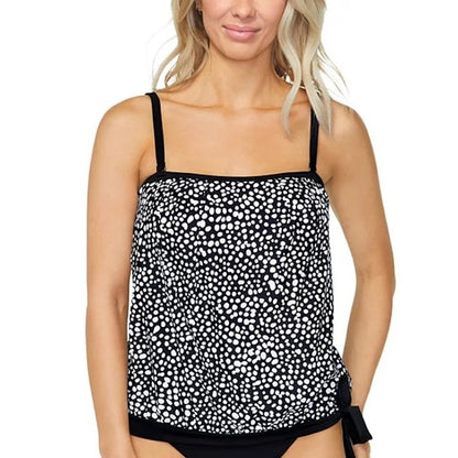 Island Escape Women's Coral Gables Bandini Top in Black & White